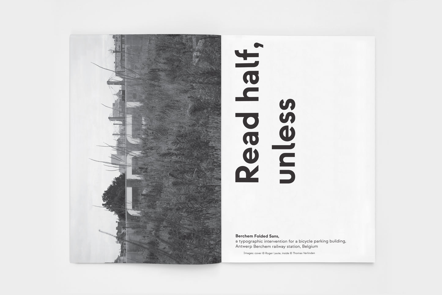 Read half, unless – book